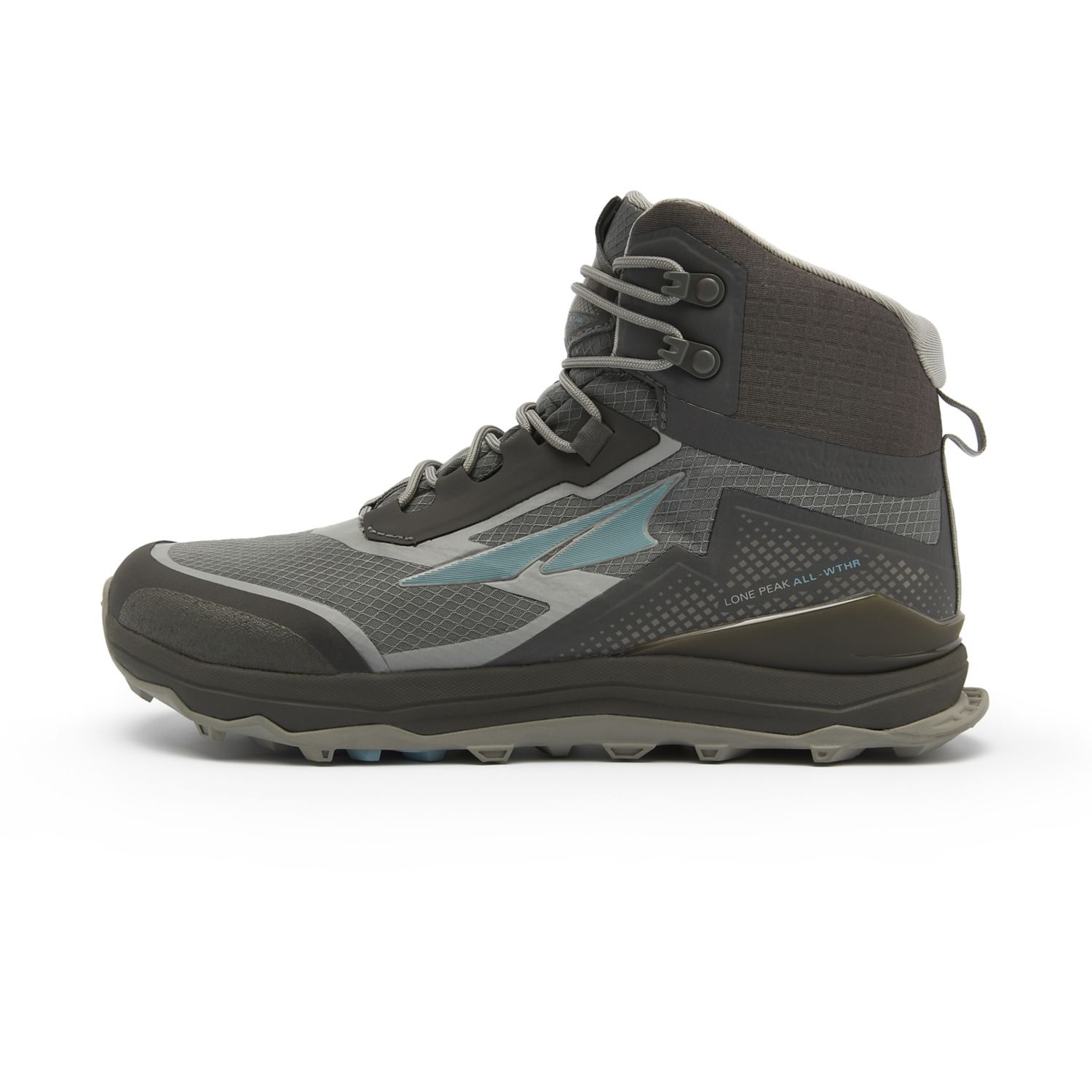 Altra Lone Peak All-wthr Mid Vandrestøvler Dame Grå Grøn | Danmark-59682709