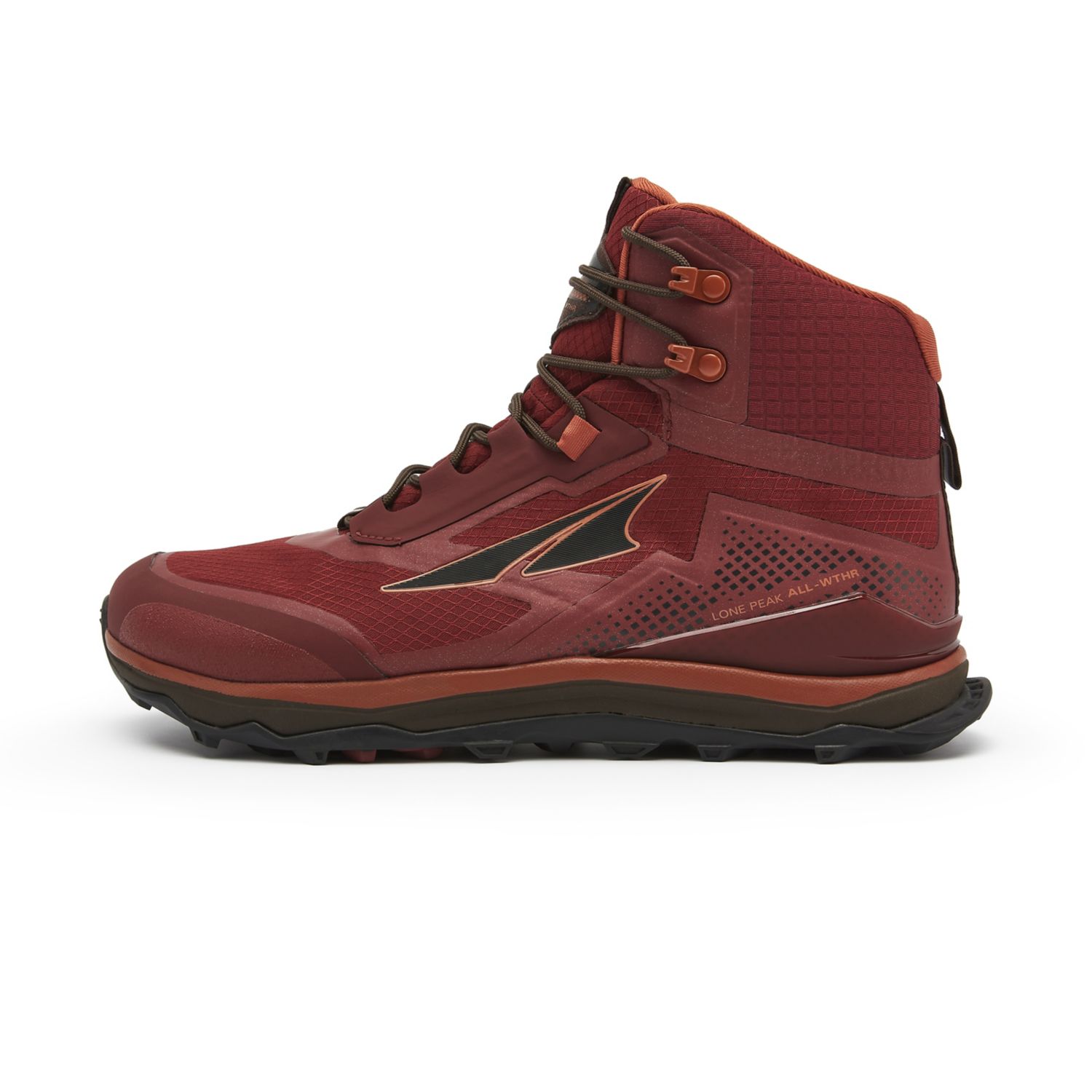 Altra Lone Peak All-wthr Mid Vandrestøvler Herre Bordeaux | Danmark-61073929