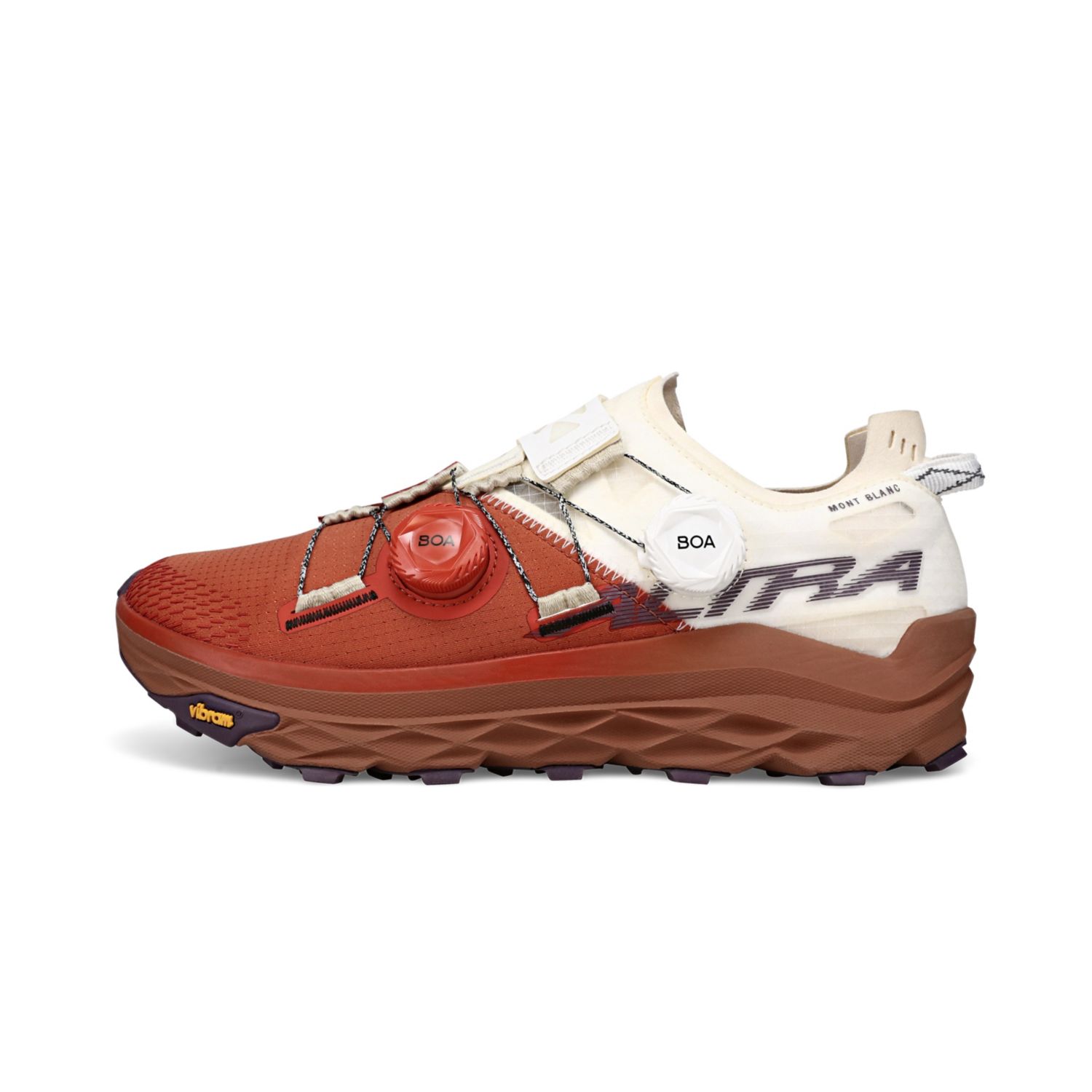 Altra Mont Blanc Boa Trail Løbesko Dame Bordeaux | Danmark-54273919