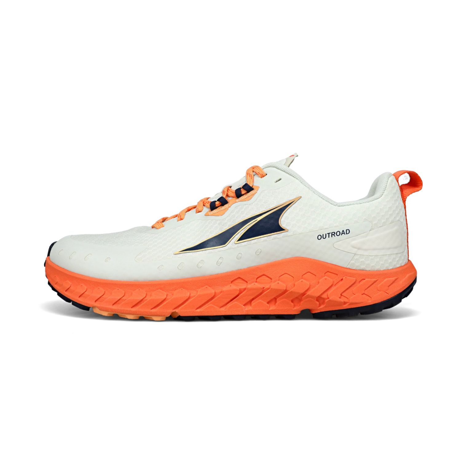 Altra Outroad Trail Løbesko Herre Hvide Orange | Danmark-16023979