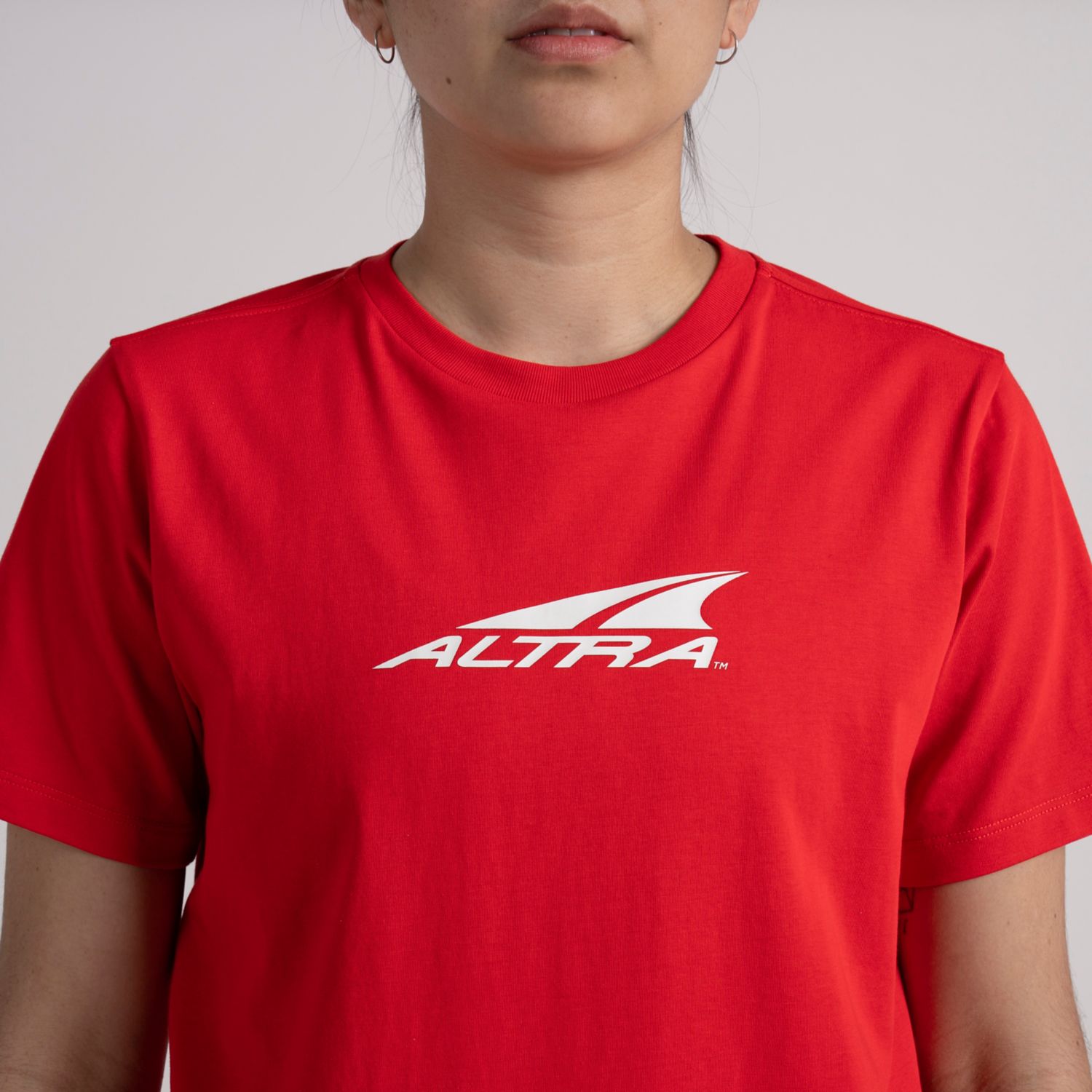 Altra Everyday Recycled T Shirts Dame Rød | Danmark-98034269