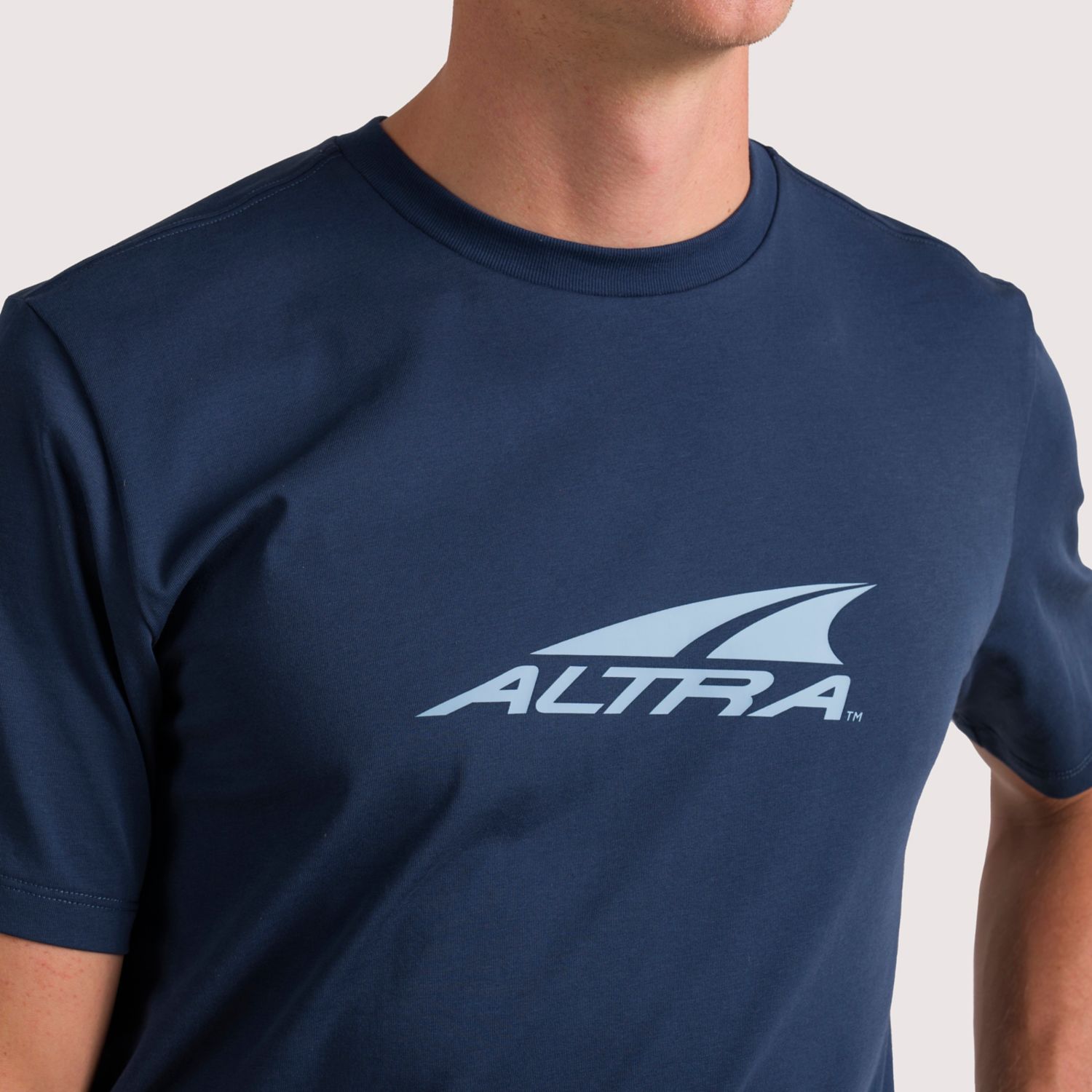 Altra Everyday Recycled T Shirts Herre Blå | Danmark-61920379