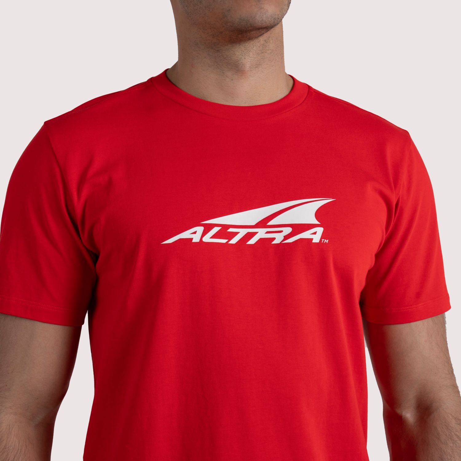 Altra Everyday Recycled T Shirts Herre Rød | Danmark-76509139