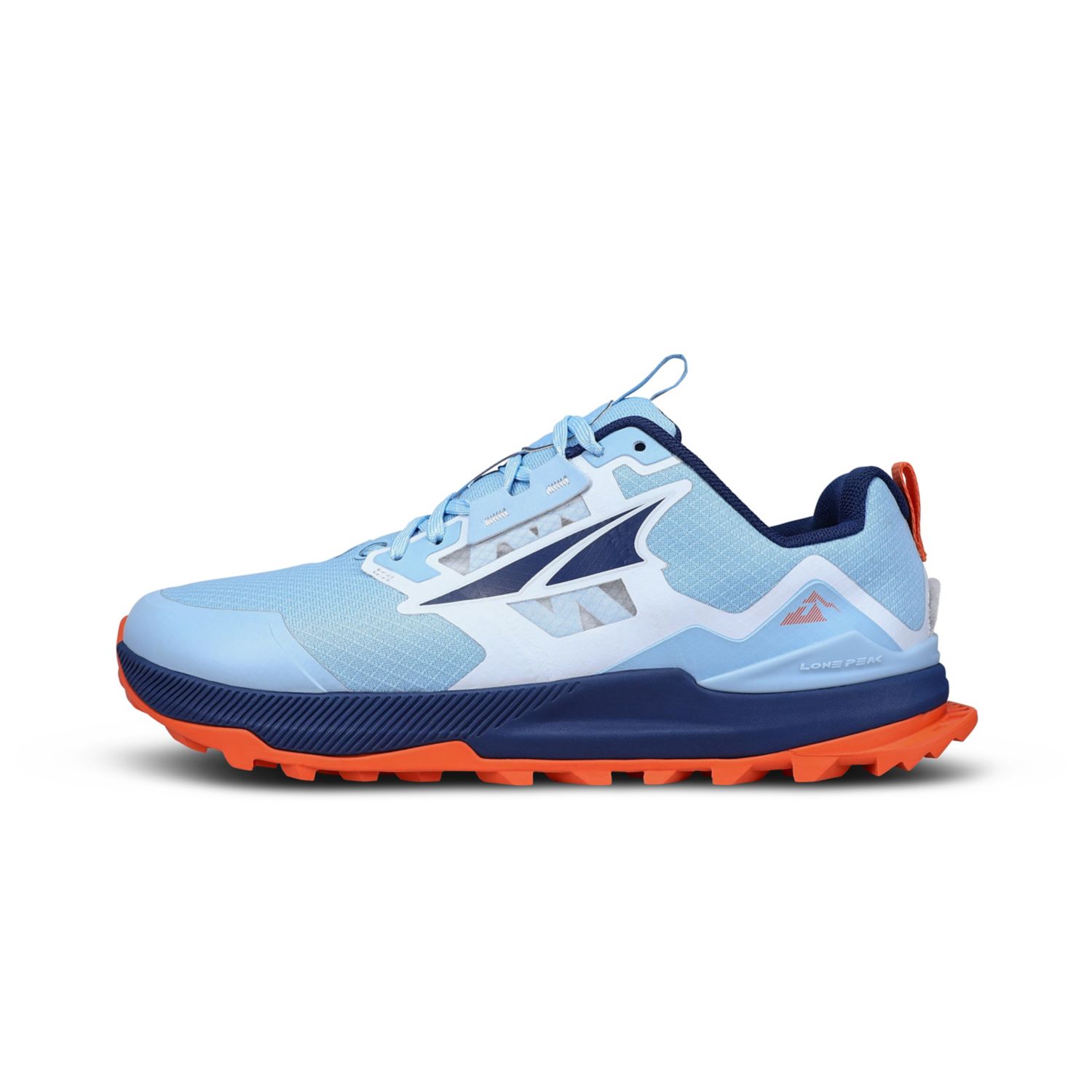 Altra Lone Peak 7 Trail Løbesko Dame Blå Orange | Danmark-16482309