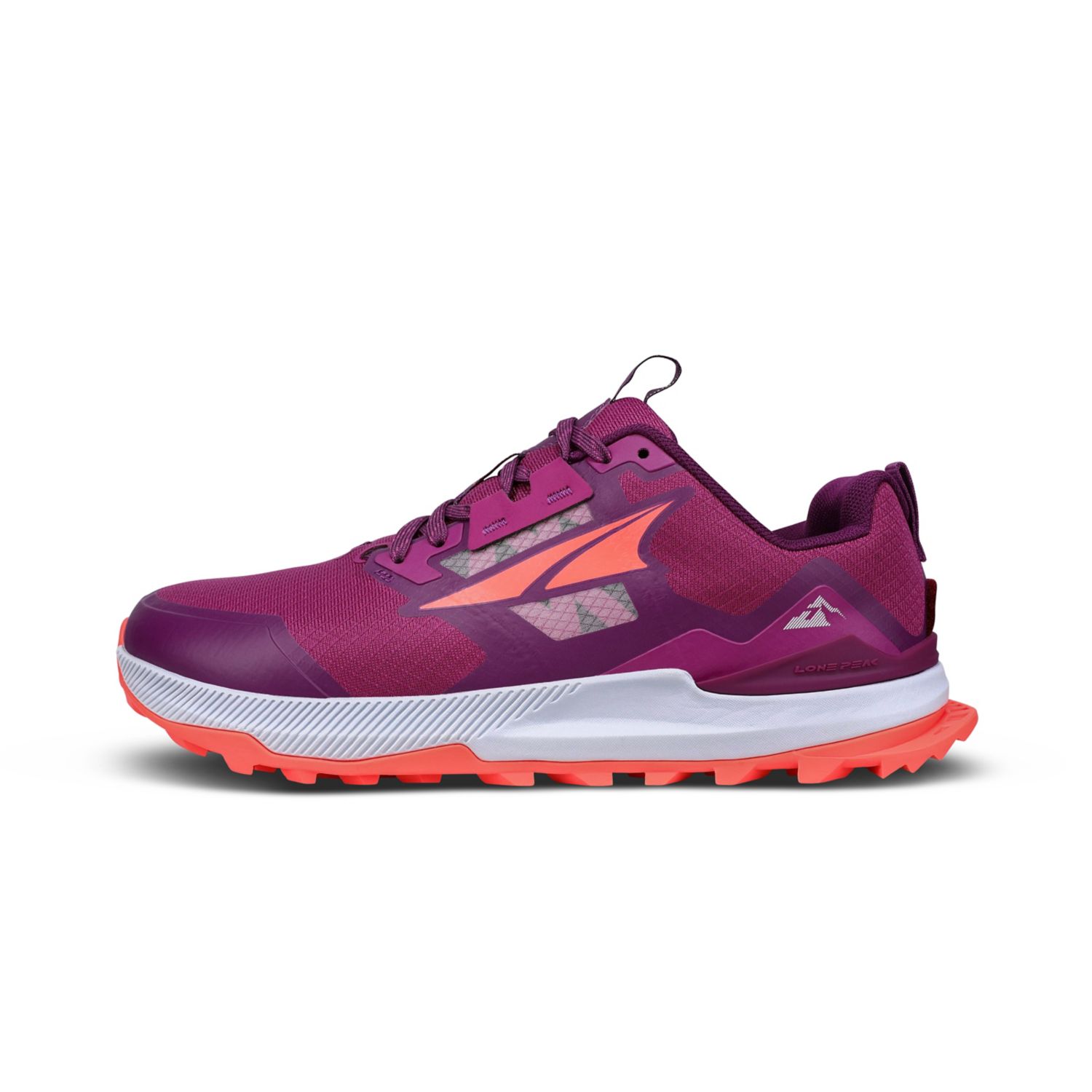 Altra Lone Peak 7 Trail Løbesko Dame Lilla Orange | Danmark-03251949