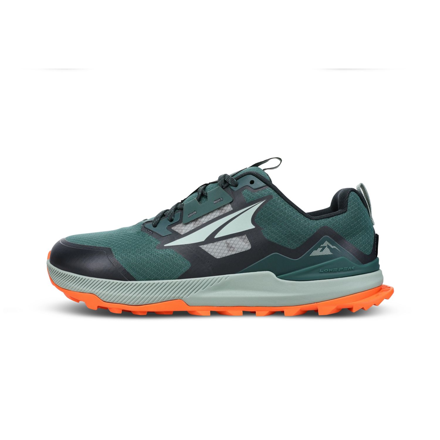 Altra Lone Peak 7 Trail Løbesko Herre Grøn Sort Orange | Danmark-24768539