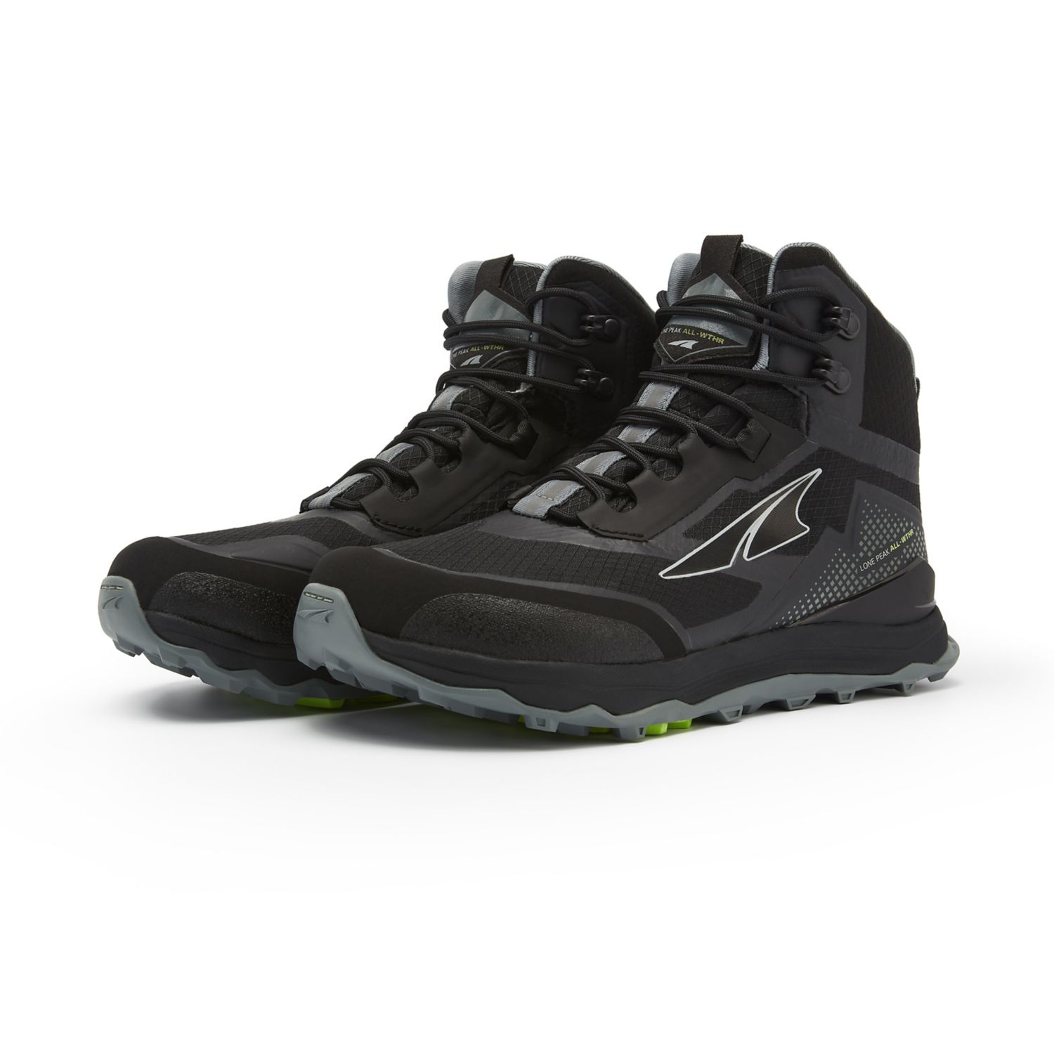 Altra Lone Peak All-wthr Mid Vandrestøvler Dame Sort | Danmark-47180259