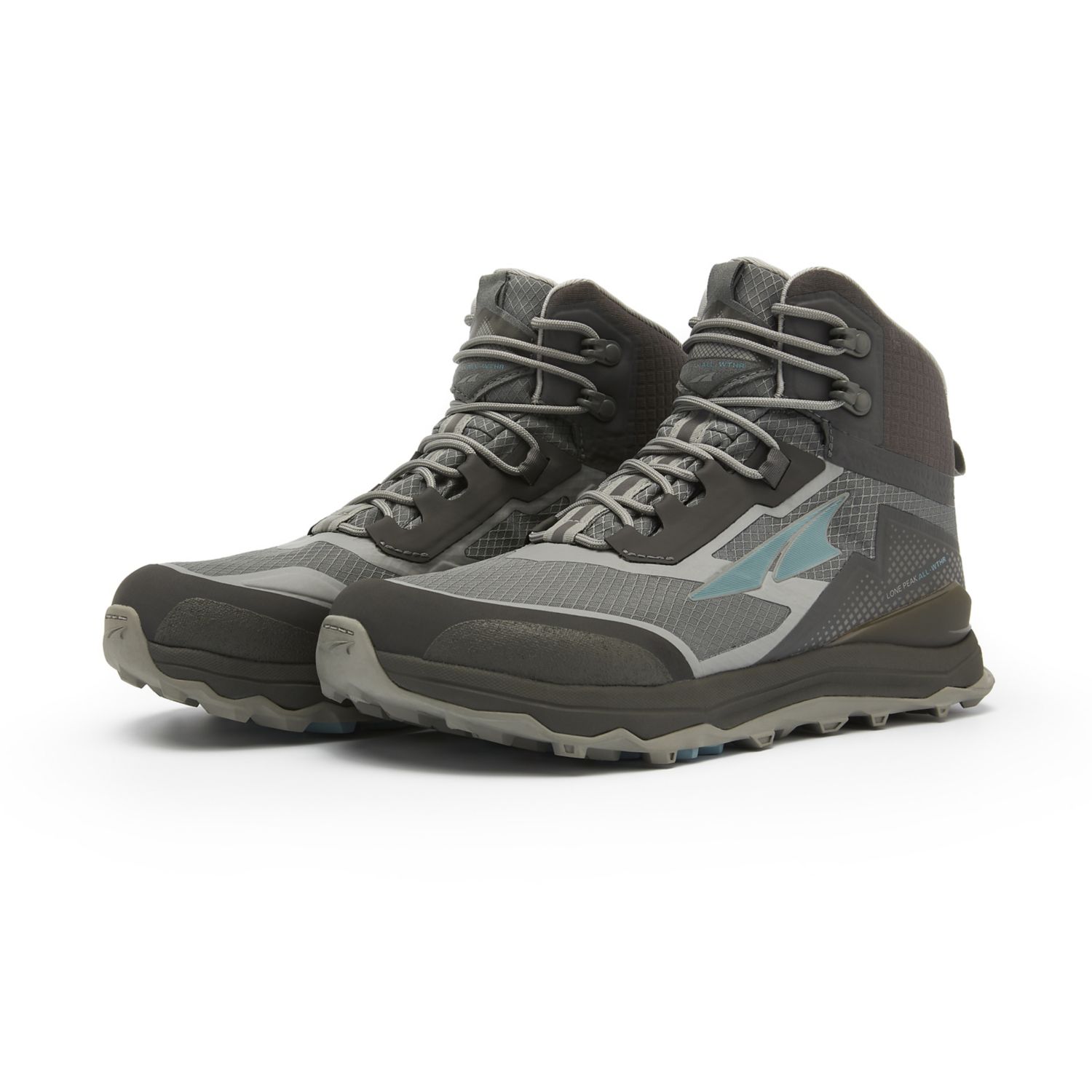 Altra Lone Peak All-wthr Mid Vandrestøvler Dame Grå Grøn | Danmark-59682709