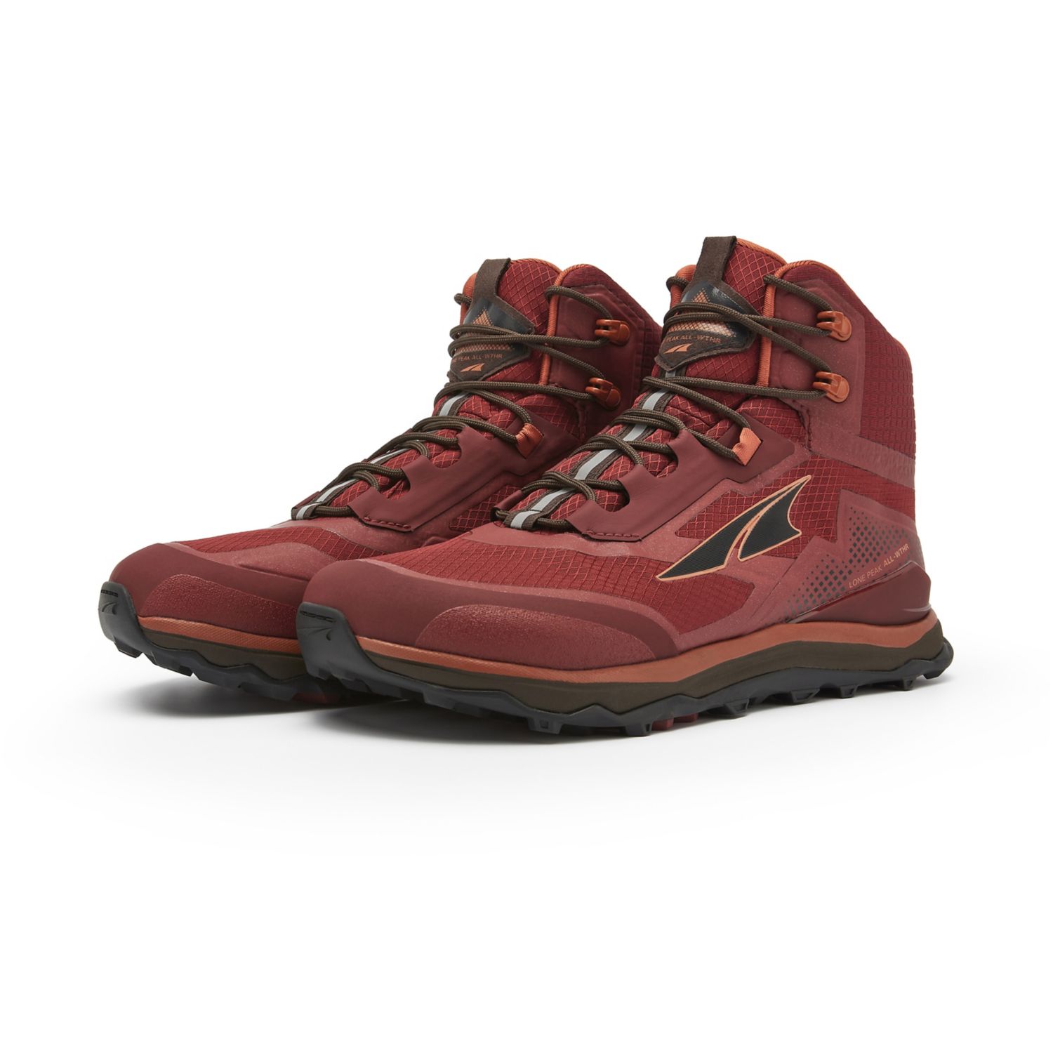 Altra Lone Peak All-wthr Mid Vandrestøvler Herre Bordeaux | Danmark-61073929