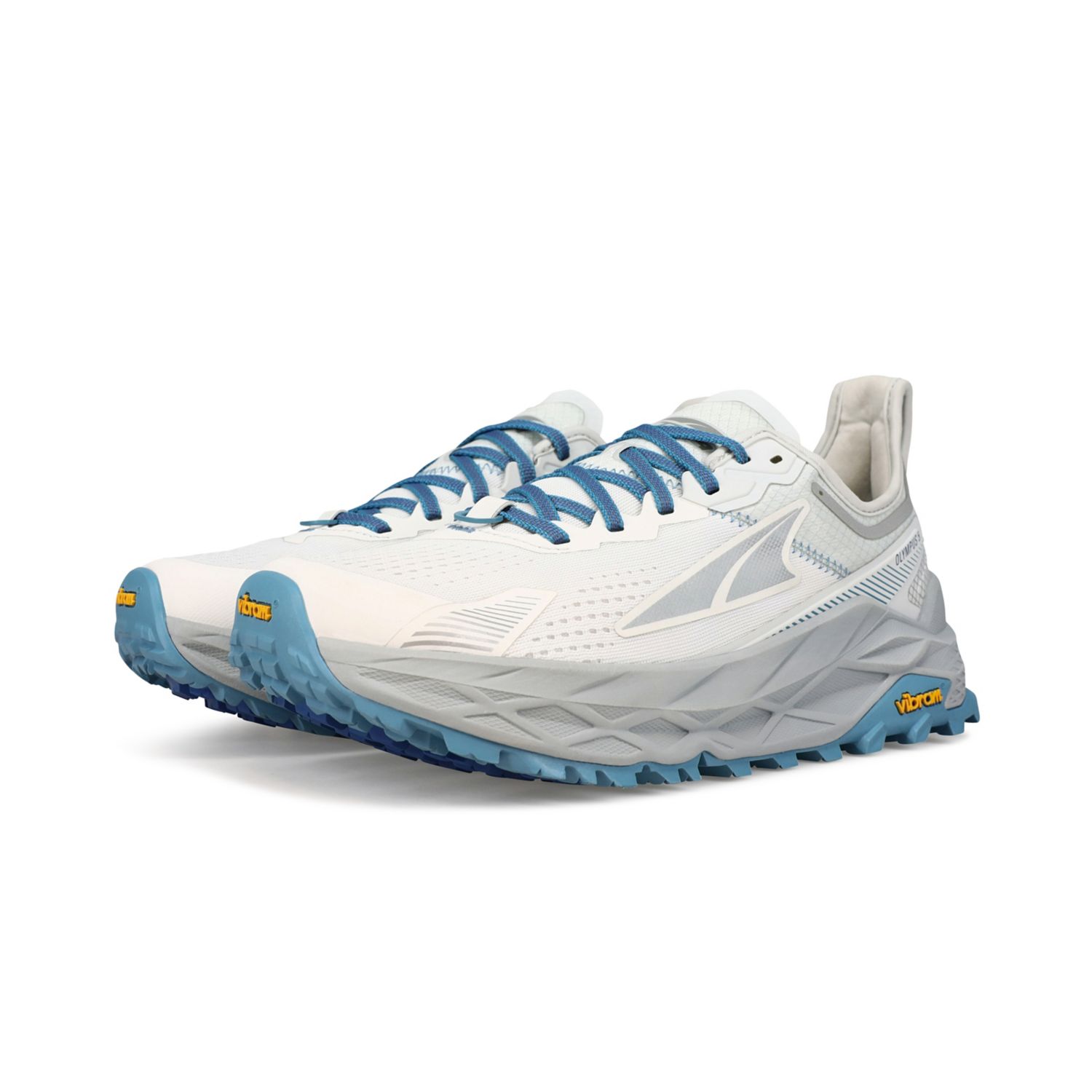 Altra Olympus 5 Trail Løbesko Dame Hvide Blå | Danmark-79416539