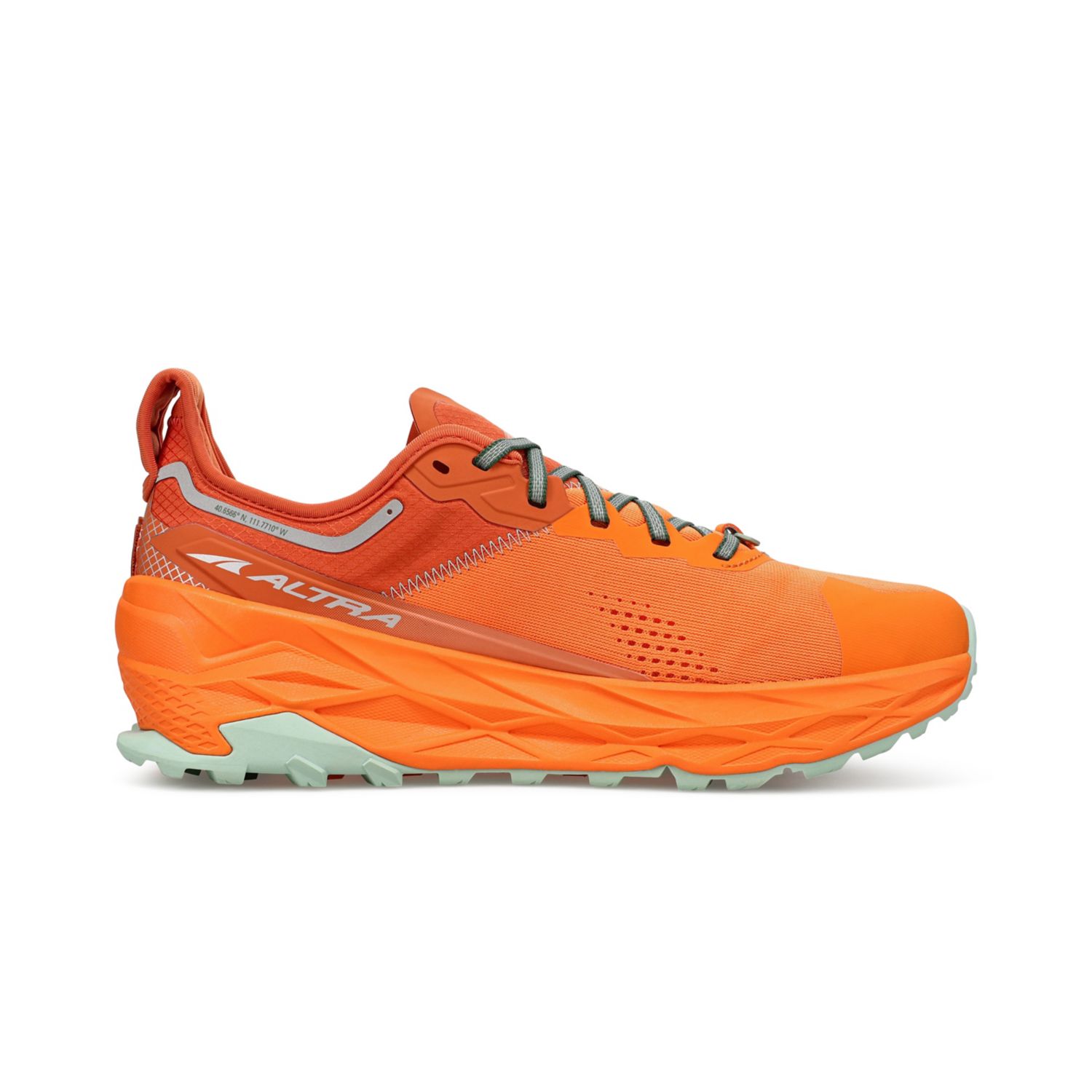 Altra Olympus 5 Trail Løbesko Herre Orange | Danmark-57320949