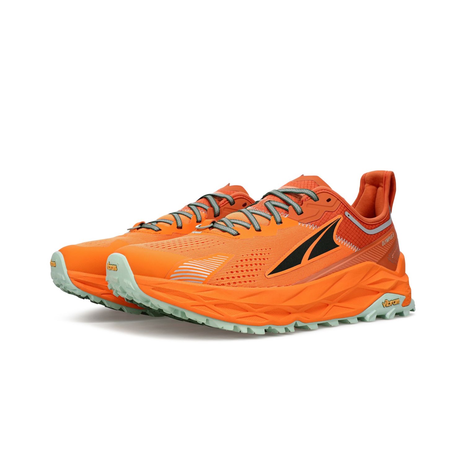 Altra Olympus 5 Trail Løbesko Herre Orange | Danmark-57320949