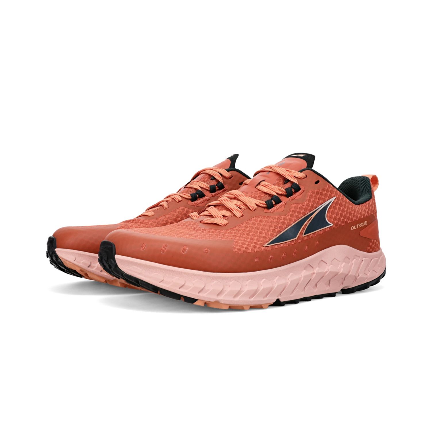 Altra Outroad Trail Løbesko Dame Rød Orange | Danmark-45683279