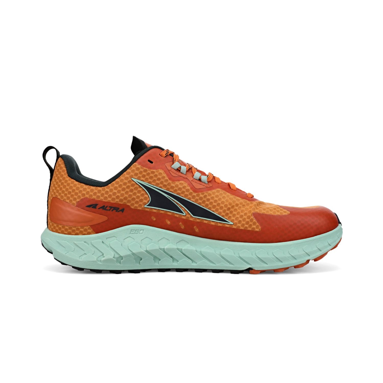 Altra Outroad Trail Løbesko Herre Grøn Orange | Danmark-64273059