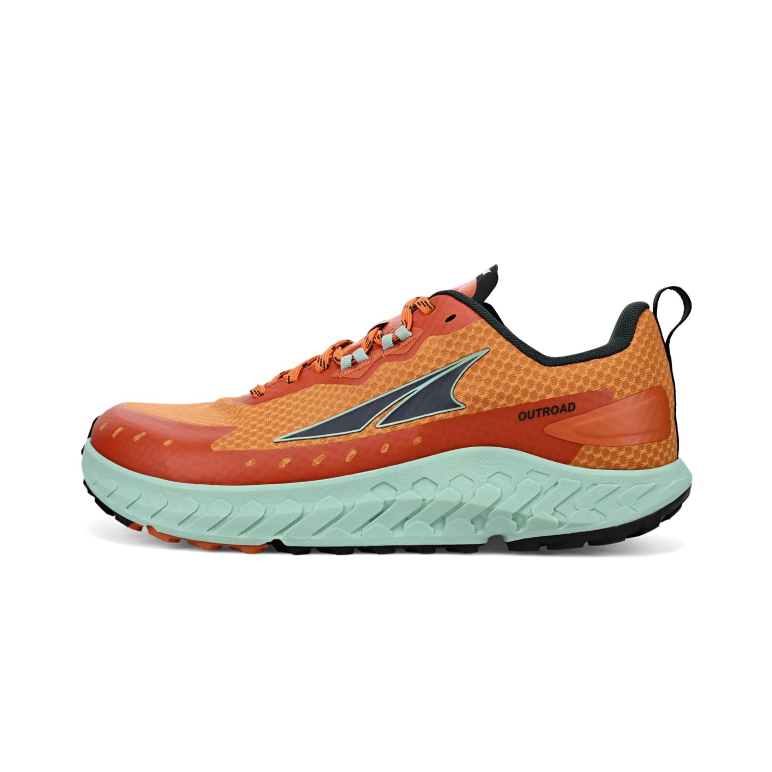 Altra Outroad Trail Løbesko Herre Grøn Orange | Danmark-64273059