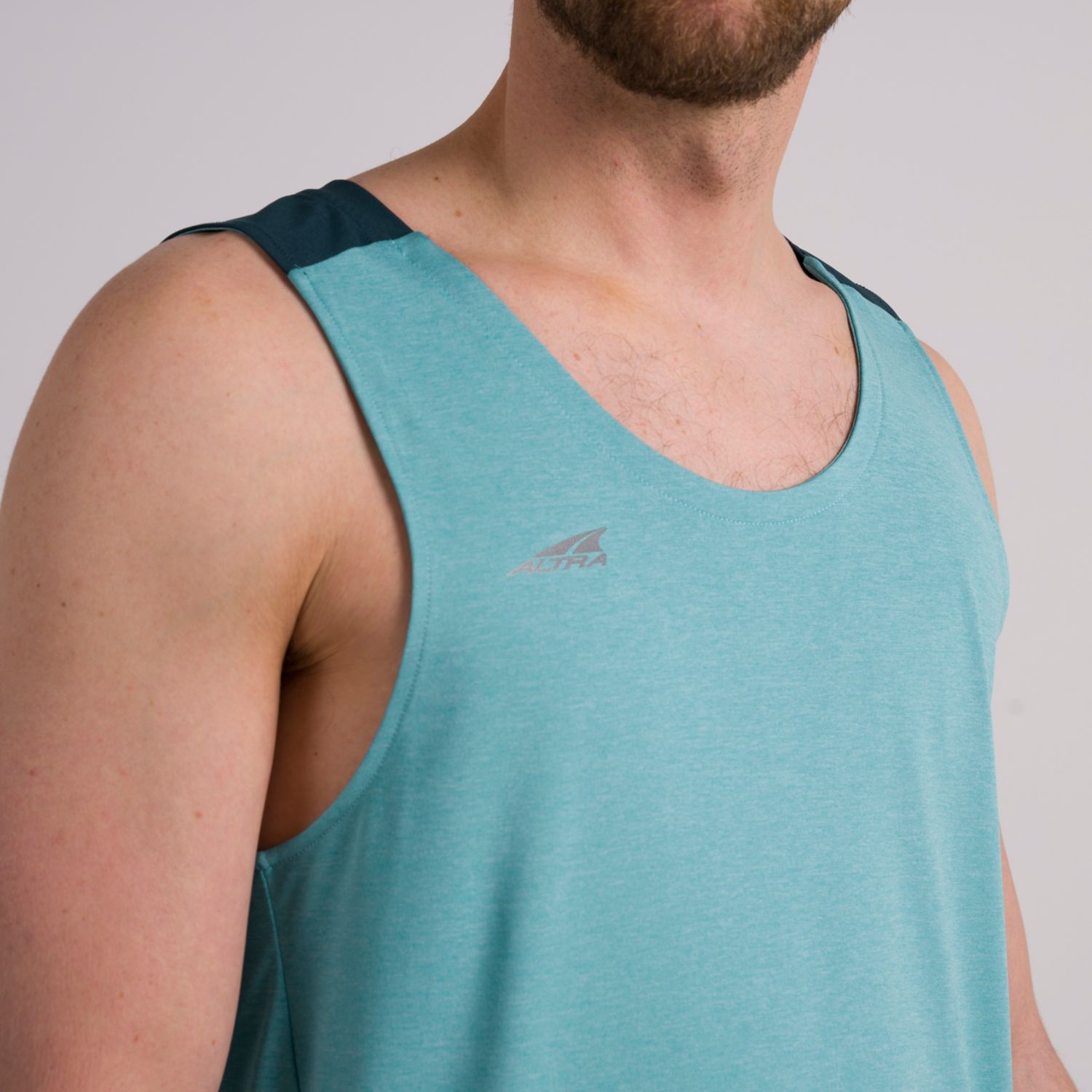 Altra Vanish Tank Top Herre Blå | Danmark-78160359