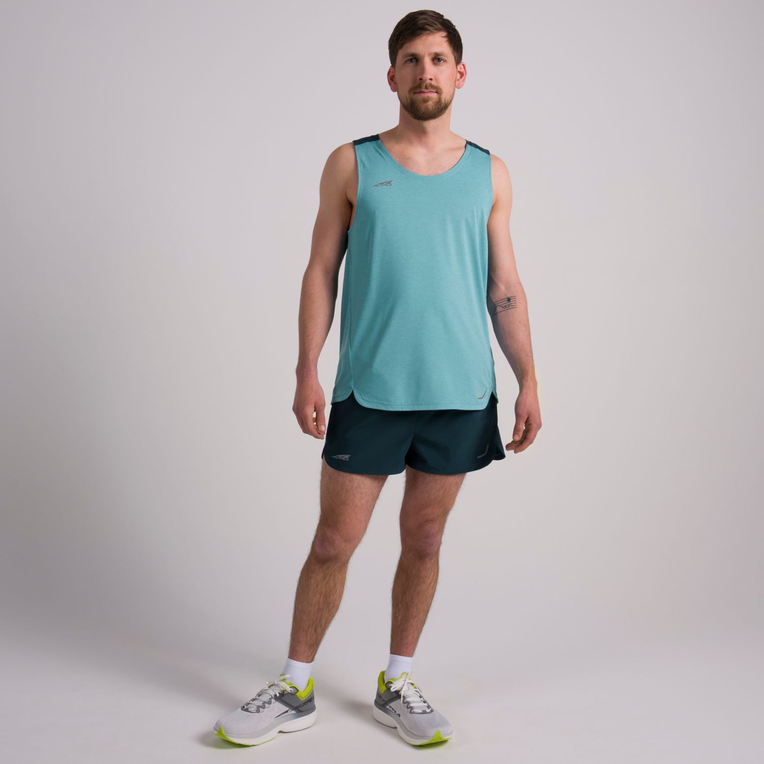 Altra Vanish Tank Top Herre Blå | Danmark-78160359