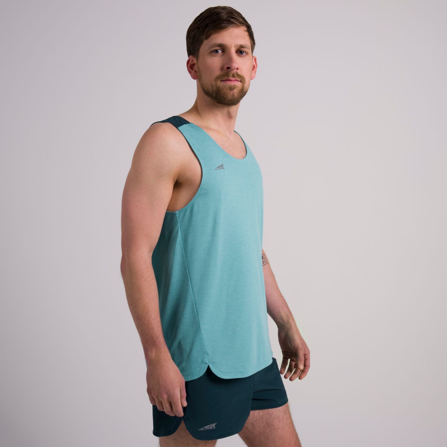 Altra Vanish Tank Top Herre Blå | Danmark-78160359